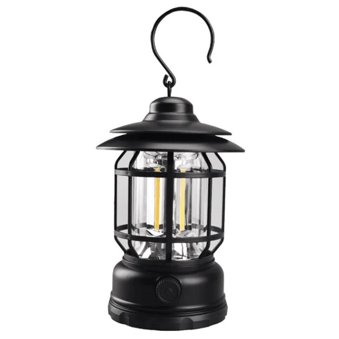 Bärbar campinglampa